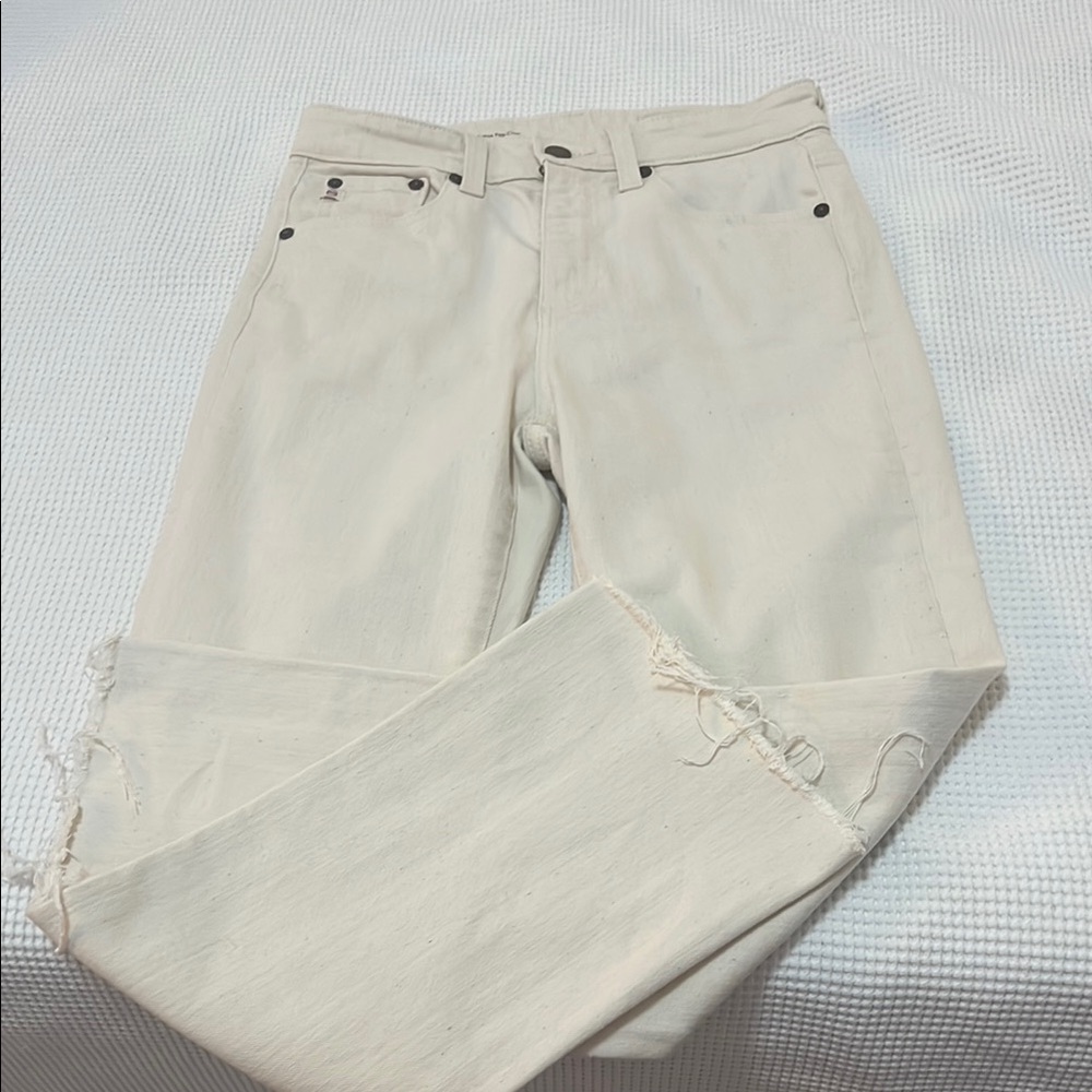 Women's Cream Jeans